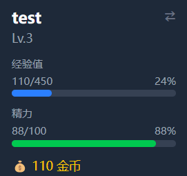 角色卡片